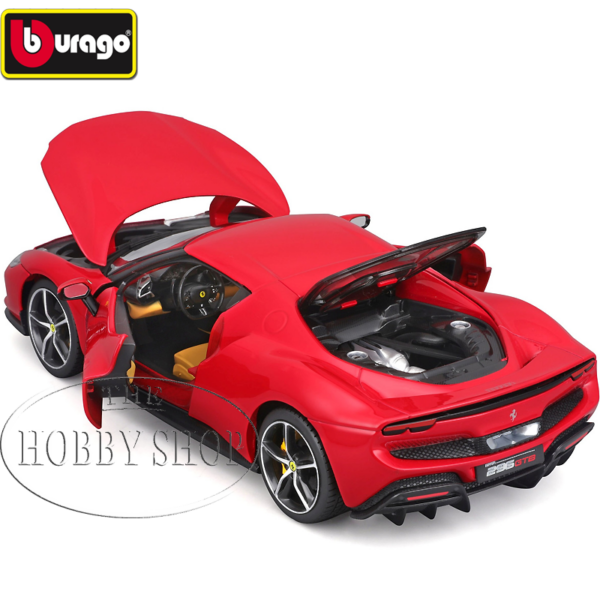 Burago 1/18 Ferrari 296 GTB Red