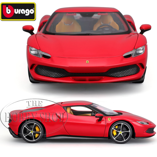 Burago 1/18 Ferrari 296 GTB Red