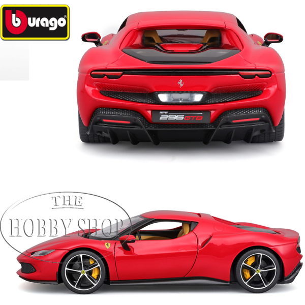 Burago 1/18 Ferrari 296 GTB Red