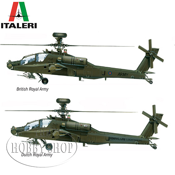 Italeri 1/72 AH-64D Longbow Apache
