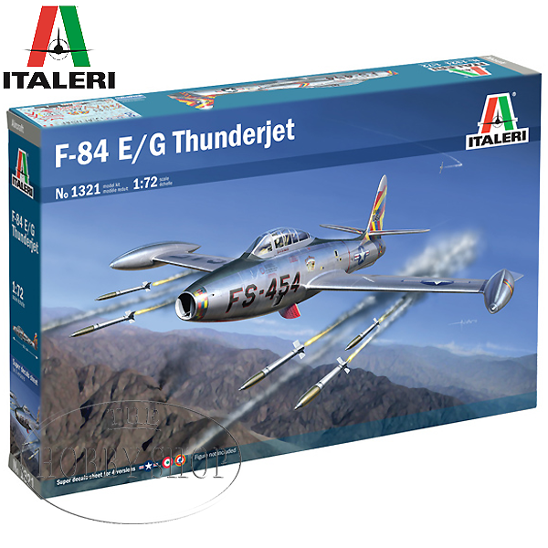 Italeri 1/72 F-84 E/G Thunderjet