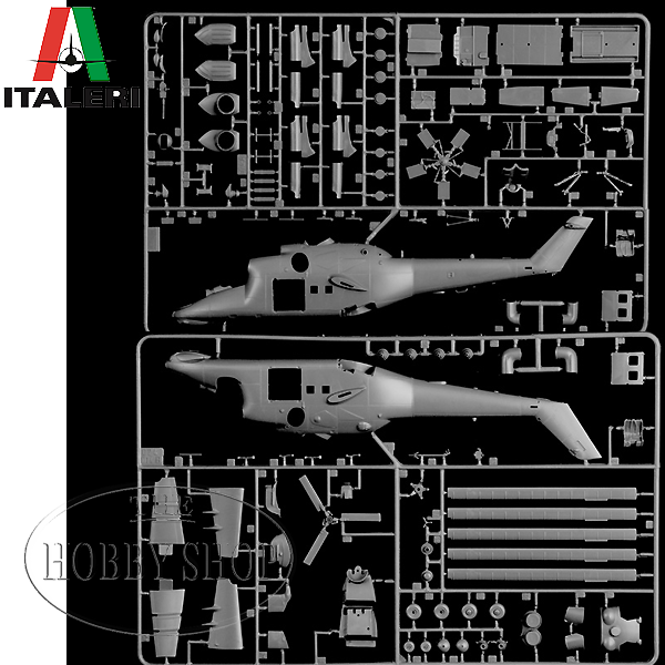 Italeri 1/72 Mil Mi-24/ Mi-35 Hind Helicopter