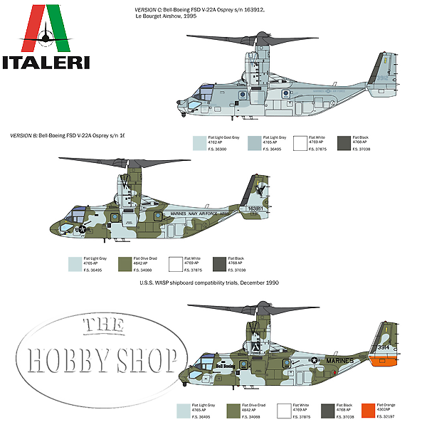 Italeri 1/72 V-22A Osprey