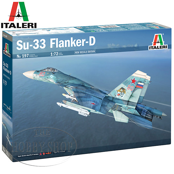 Italeri 1/72 Su-33 Flanker-D