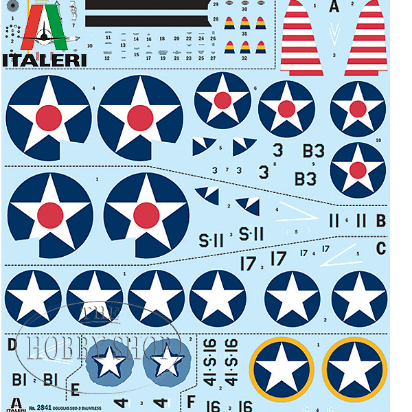 Italeri 1/72 SBD-3 Dauntless