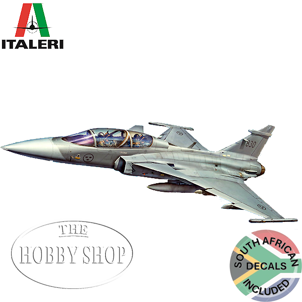Italeri 1/72 JAS-39D Gripen Twin Seater with SAAF Decals
