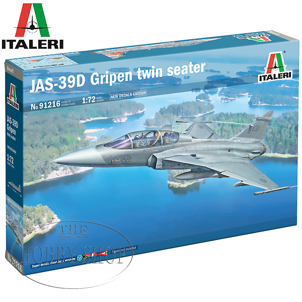Italeri 1/72 JAS-39D Gripen Twin Seater with SAAF Decals