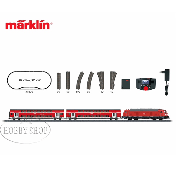 Marklin 1/87 HO Regional Express Digital Starter Set MFX with Sound