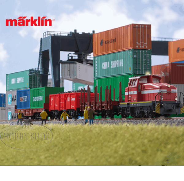 Marklin 1/87 HO Modern Switching Operations with DHG 500 Digital Starter Set MFX