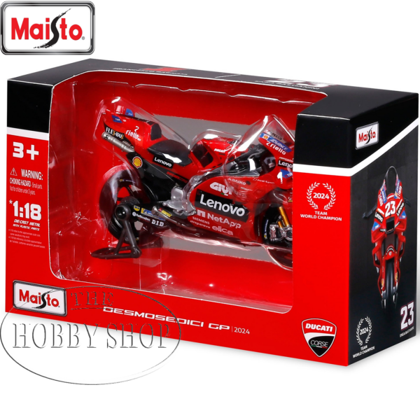 Maisto 1/18 Ducati Lenovo Team Moto GP 2024