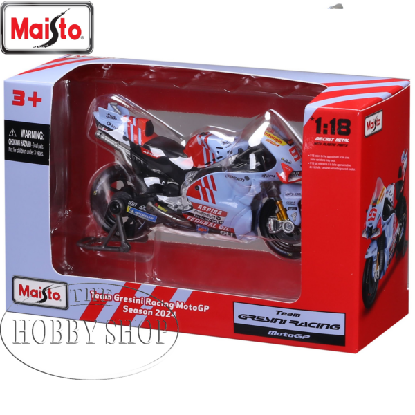 Maisto 1/18 Ducati Gresini Team Moto GP 2024 # 93 Marquez