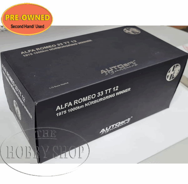 Auto Art 1/18 Alfa Romeo Scale 33 TT 12