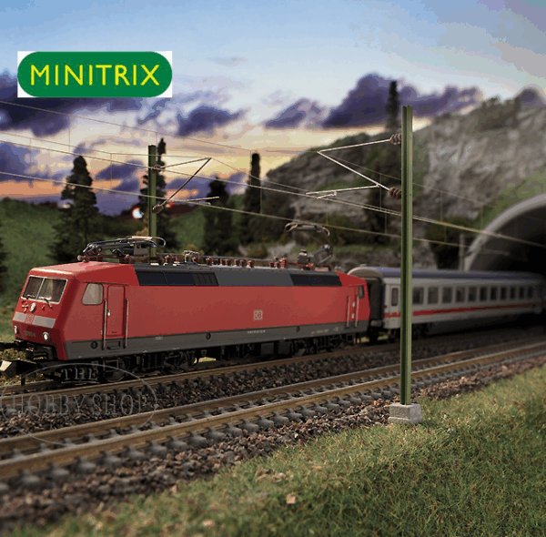 Minitrix 1/160 N Intercity Stater Set with Class 120 Analogue
