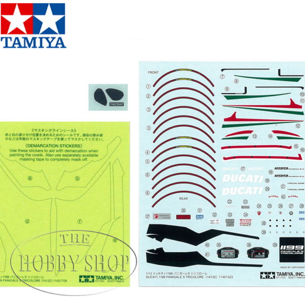 Tamiya 1/12 Ducati 1199 Panigale S Tricolors