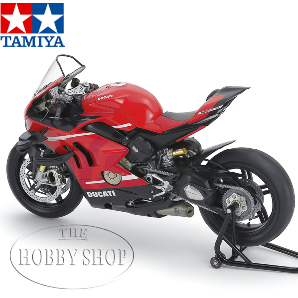 Tamiya 1/12 Ducati Superleggera V4 with Racing Kit