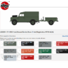 Airfix 1/76 LWB Land Rover (Hard Top) & Trailer