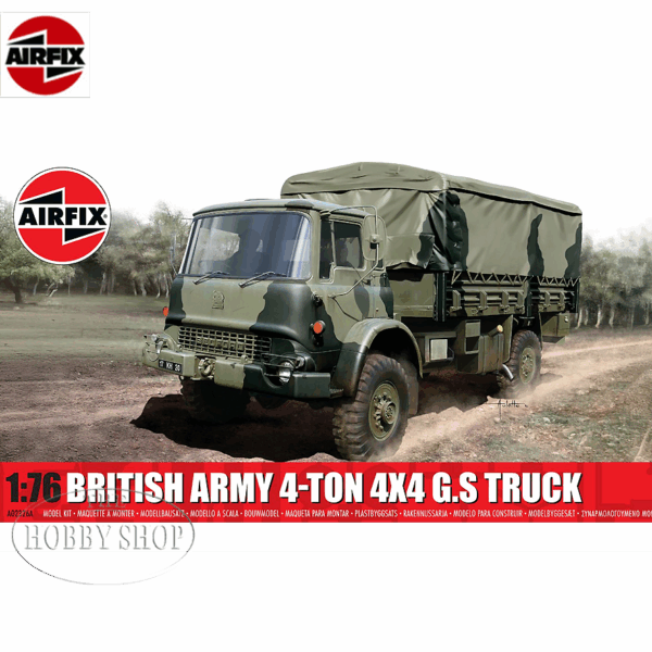 Airfix 1/76 British Army 4-ton 4x4 GS Truck