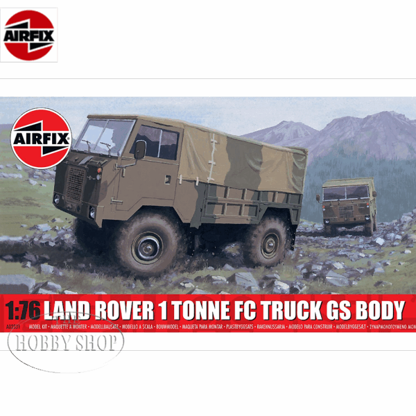 Airfix 1/76 Land Rover 1 Tonne FC Truck GS Body Airfix 1/76 Land Rover 1 Tonne FC Truck GS Body