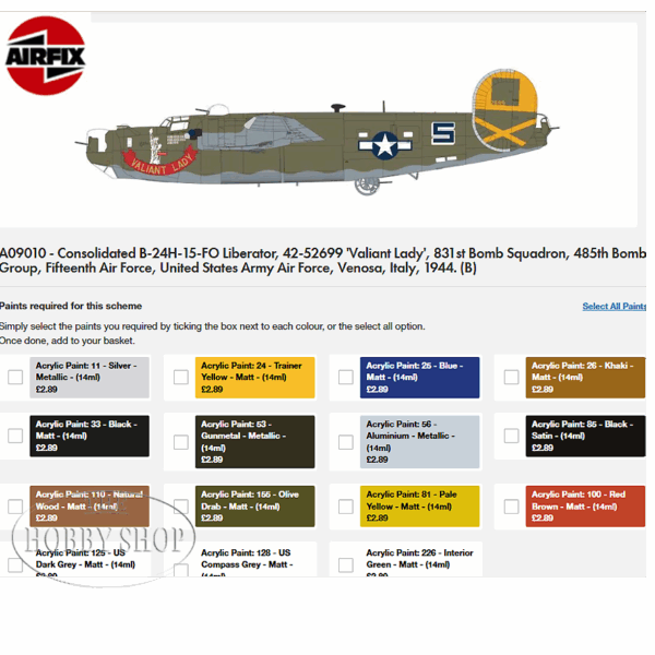 Airfix 1/72 Consolidated B-24H Liberator