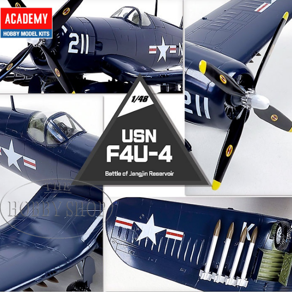 Academy 1/48 USN F4U-4 Corsair Battle of Jangjin Resovoir