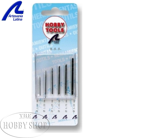 Artesania 6pc Mini Drill Set (0.5mm - 2mm)