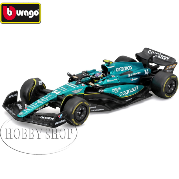 1/43 Aston Martin F1 AMR23 with Helmut Alonso