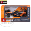 Burago 1/43 McLaren F1 MCL38 2024 Asst