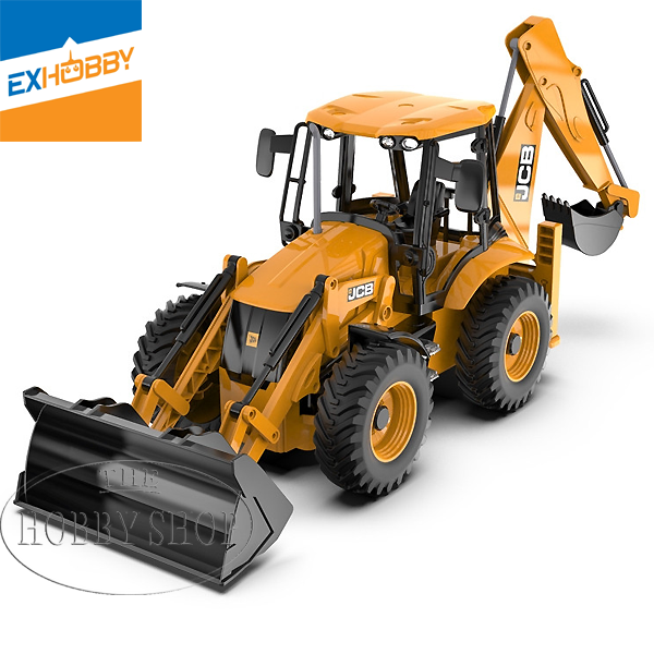 R/C 1/20 JCB 4CX Backhoe Loader