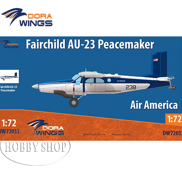 Dora Wings 1/72 Fairchild AU-23 (Pilatus PC-6 Turbo Porter) Air America