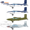 Dora Wings 1/72 Fairchild AU-23 (Pilatus PC-6 Turbo Porter) Air America