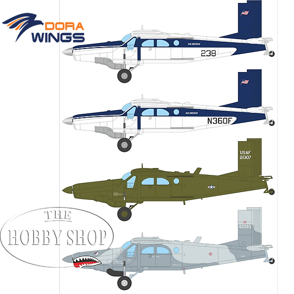 Dora Wings 1/72 Fairchild AU-23 (Pilatus PC-6 Turbo Porter) Air America