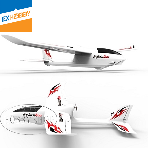 R/C Ranger 600 Brushed 3 Channel Glider with Battery & USB Charger R/C Ranger 600 Brushed 3 Channel Glider with Battery & USB Charger