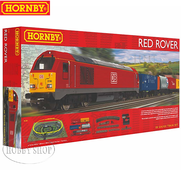 Hornby OO Red Rover Train Set
