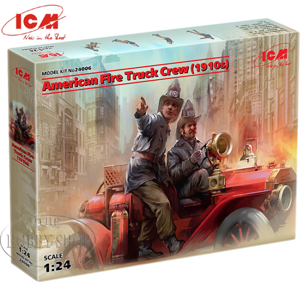 ICM American Fire Truck Crew 1910s