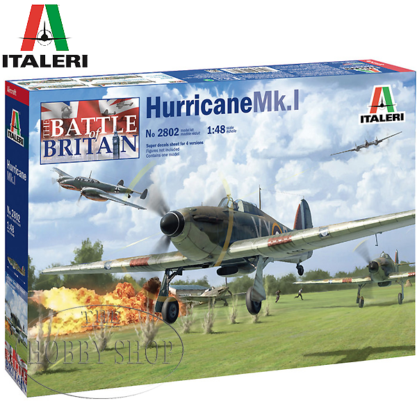 Italeri 1/48 Hurricane Mk.I Battle Of Britain 80th Anniversary Italeri 1/48 Hurricane Mk.I Battle Of Britain 80th Anniversary