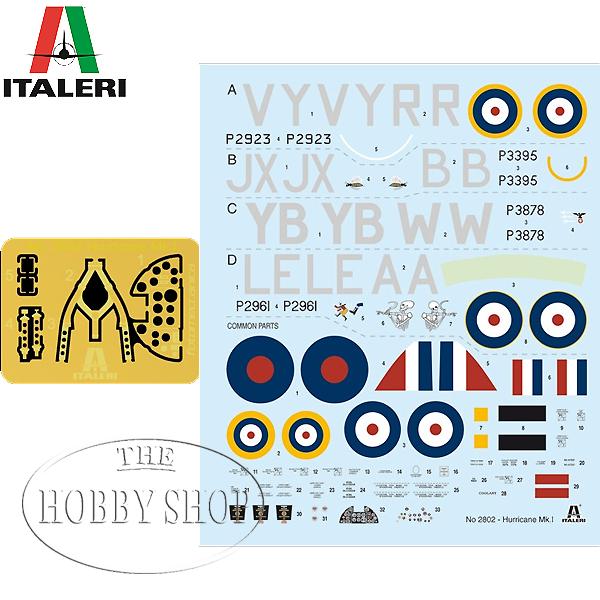 Italeri 1/48 Hurricane Mk.I Battle Of Britain 80th Anniversary Italeri 1/48 Hurricane Mk.I Battle Of Britain 80th Anniversary
