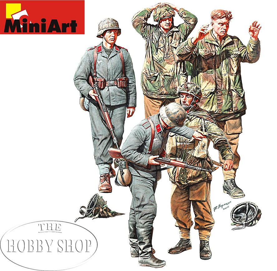 Market Garden figurines (x5) Netherlands 1944
