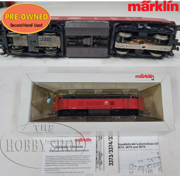 Marklin DB Diesel Locomotive BR216 - 3373 Analogue.