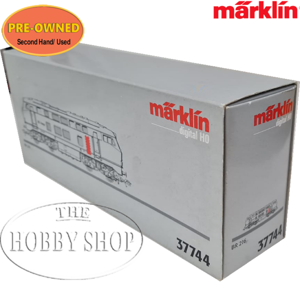Marklin DB Diesel Locomotive BR216 - 37744 Digital