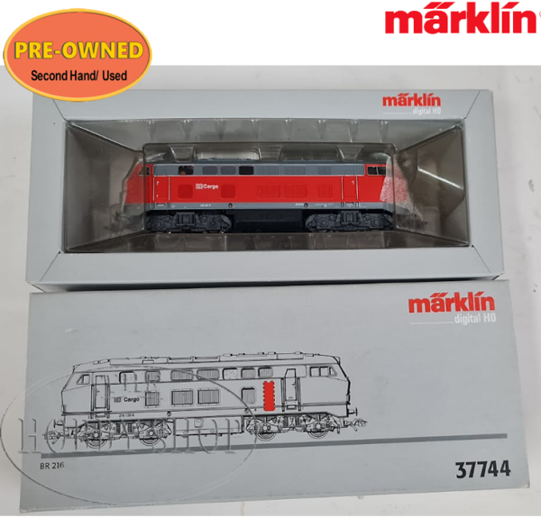 Marklin DB Diesel Locomotive BR216 - 37744 Digital