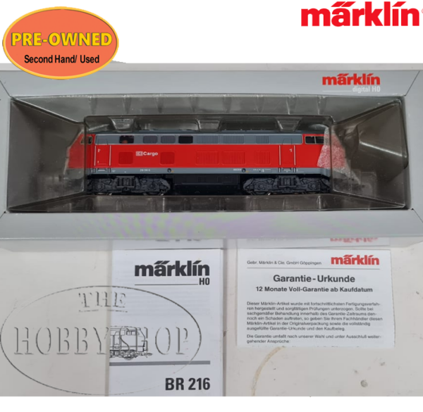 Marklin DB Diesel Locomotive BR216 - 37744 Digital