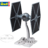 The TIE fighter was the unforgettable symbol of the Imperial fleet. Scale 1/72. 44 pieces. 10 cm length. For ages 13 and above. The TIE fighter was the unforgettable symbol of the Imperial fleet. Carried aboard Star Destroyers and battle stations, TIE fighters were single-pilot vehicles designed for fast-paced dogfights with Rebel X-wings and other starfighters. - Highly detailed in every area - Detailed cockpit interior - Comes with two view port options - Comes with effect parts for lasers - Includes a seated pilot - Death Star display base - Includes two sticker options (stickers or water decals) Difficulty Level: 5 Number of parts: 44 What's in the Box: Plastic model kit (non-assembled) Illustraded assembly instructions Decal set Sticker Box Dimensions: 30x19x5.5cm Recommended Age: 13+