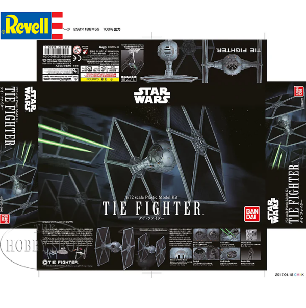 Revell 1/72 TIE Fighter (Bandai) Revell 1/72 TIE Fighter (Bandai)