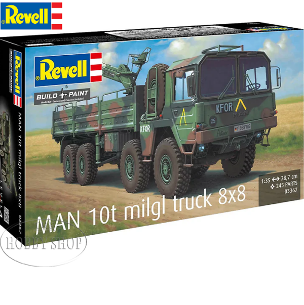 Revell 1/35 MAN 10t MILGL Truck 8x8 Revell 1/35 MAN 10t MILGL Truck 8x8