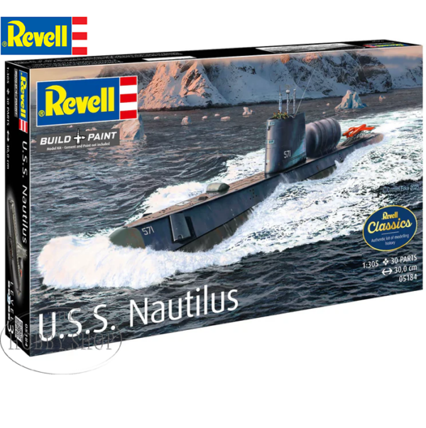 Revell 1/305 USS Nautilus Submarine