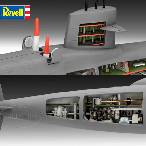 Revell 1/253 SSB Abraham Lincoln with Interior