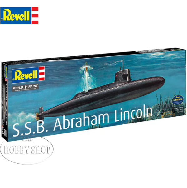 Revell 1/253 SSB Abraham Lincoln with Interior