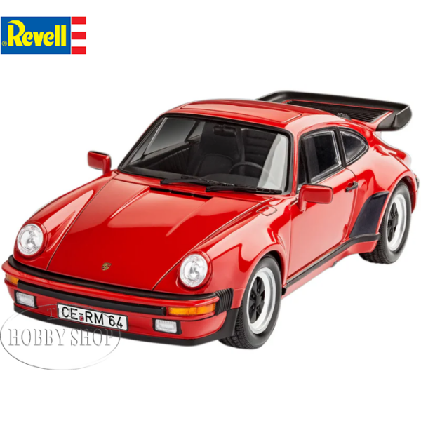 1/24 Porshe 911 Turbo Gift Set Incl Glue. Paints. Brush