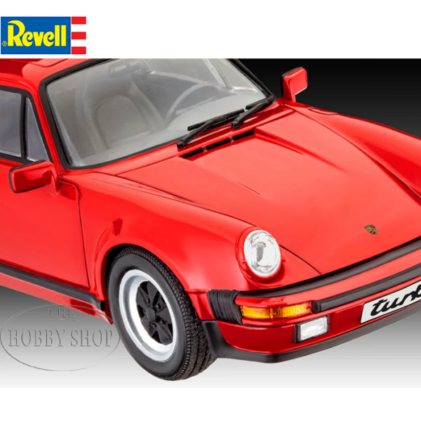 Revell 1/24 Porshe 911 Turbo Gift Set Incl Glue. Paints. Brush