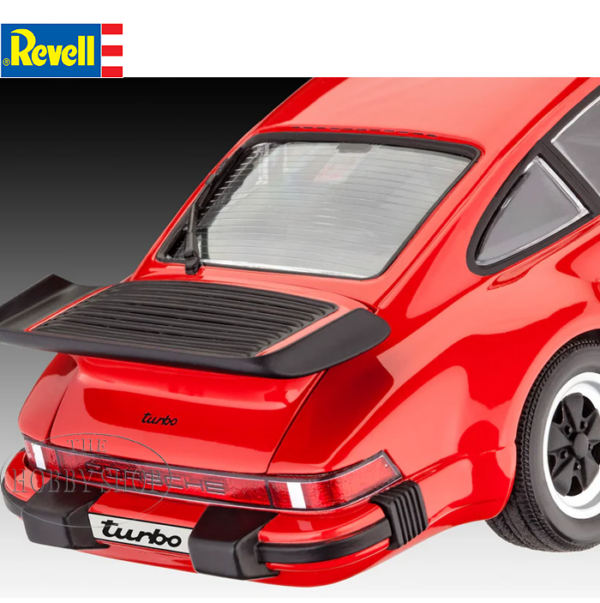 Revell 1/24 Porshe 911 Turbo Gift Set Incl Glue. Paints. Brush